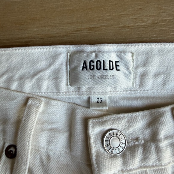 Agolde 90s Crop Denim Jeans - Picture 6 of 7